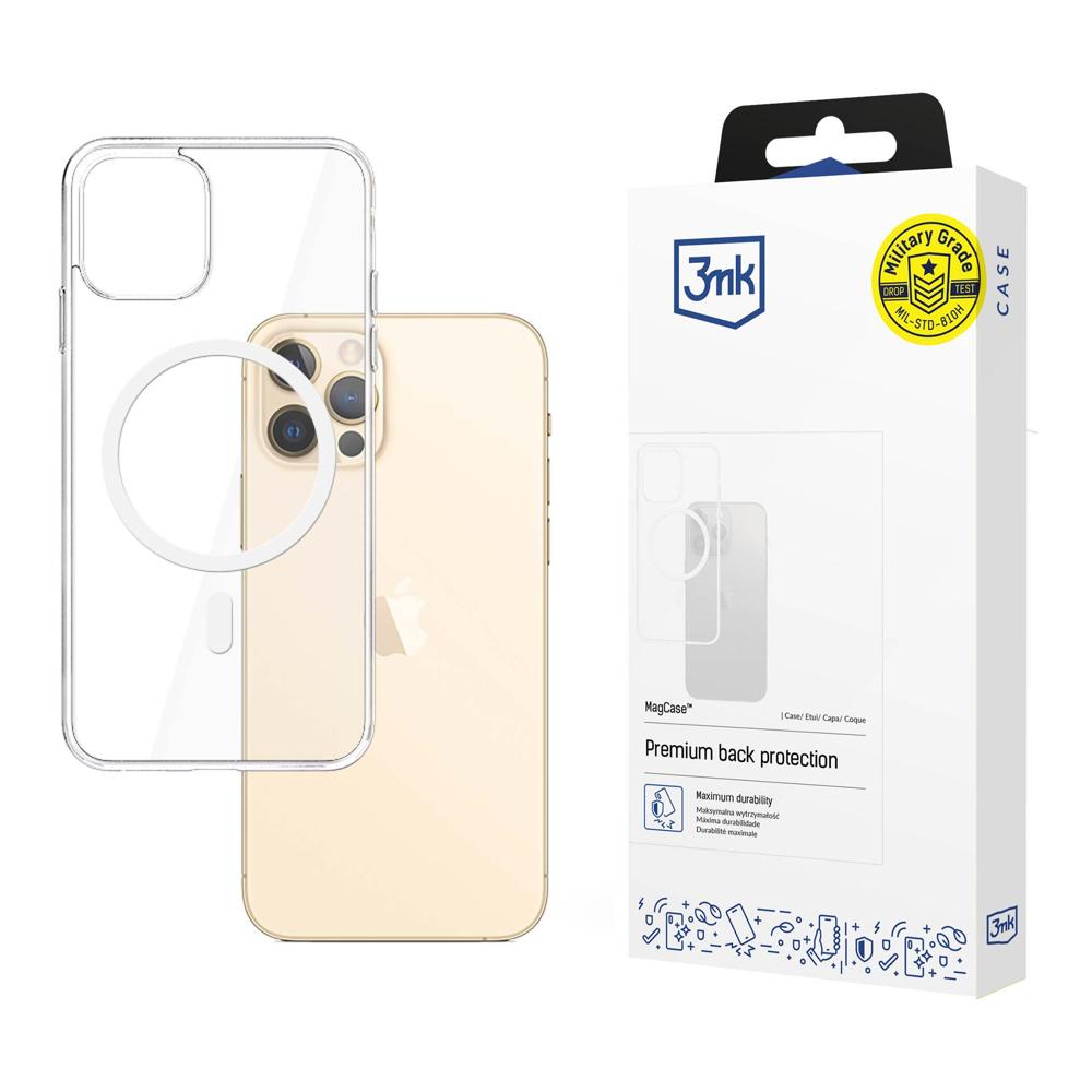 3MK MagCase iPhone 12 Pro Max skaidrus
