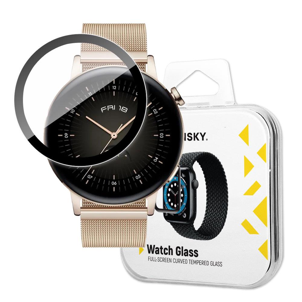 Wozinsky Hibridinis apsauginis stiklas Huawei Watch GT 3 46 mm juodas