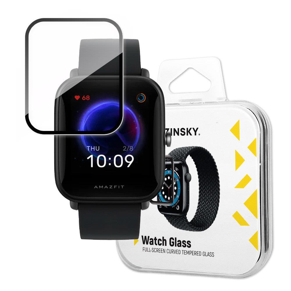 Wozinsky Hibridinis apsauginis stiklas Xiaomi Amazfit Bip U juodas