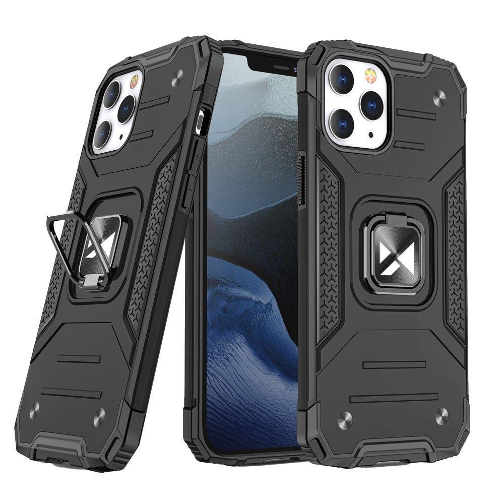 Wozinsky Ring Armor IPHONE 14 PRO juodos spalvos