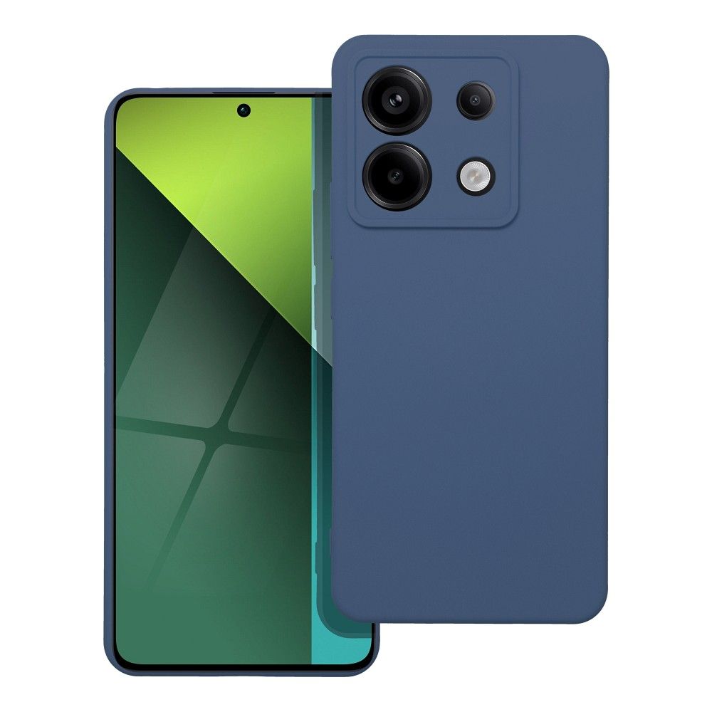 SILIKONINIS dėklas telefonui XIAOMI Redmi Note 13 Pro 5G mėlynas