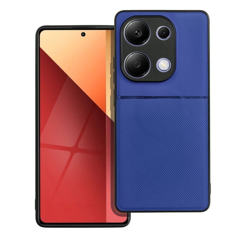 NOBLE dėklas telefonui XIAOMI Redmi Note 13 Pro 4G / POCO M6 Pro 4G mėlynas