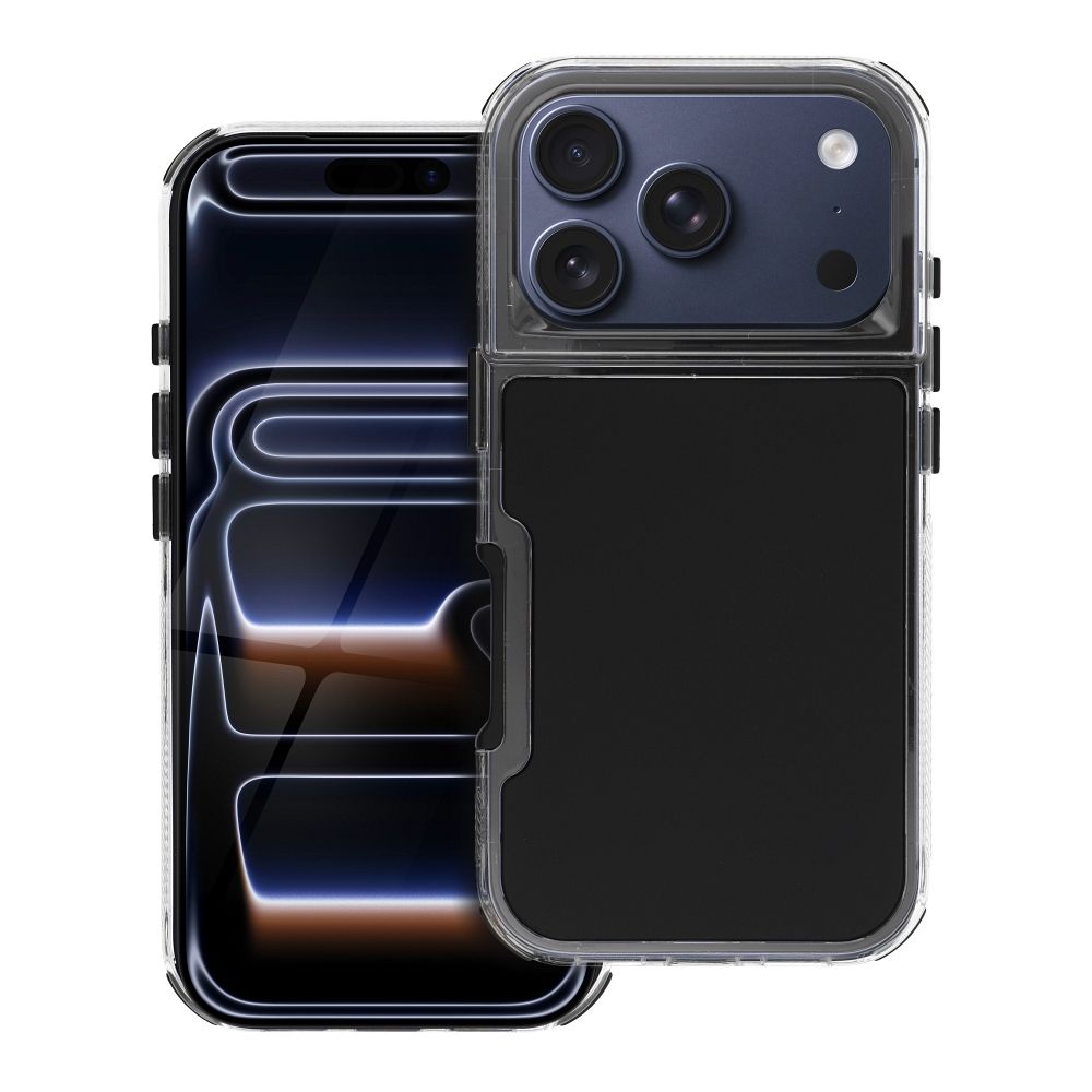 MATRIX dėklas telefonui IPHONE 17 Pro juodas