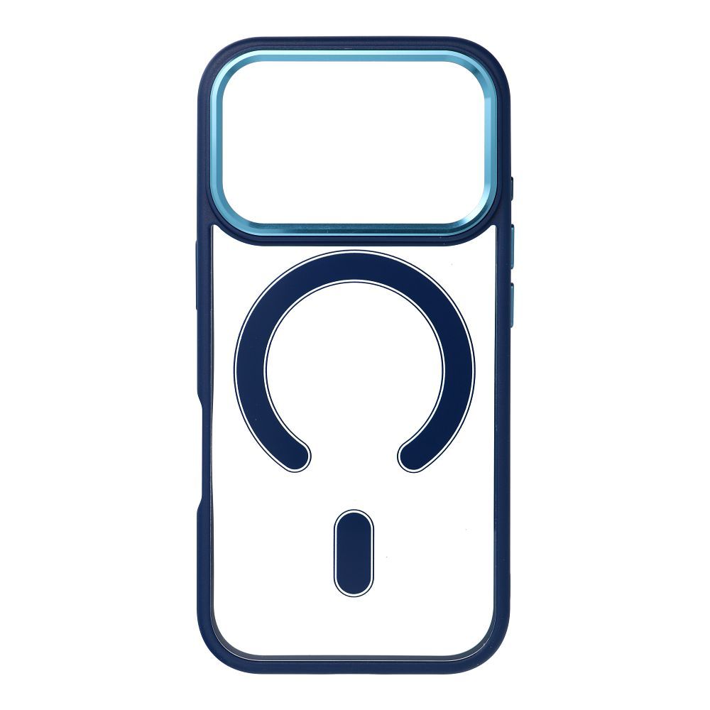 COLOR EDGE MAG COVER magnetinis dėklas telefonui, suderinamas su MagSafe, skirtas IPHONE 17 Pro, tamsiai mėlynas