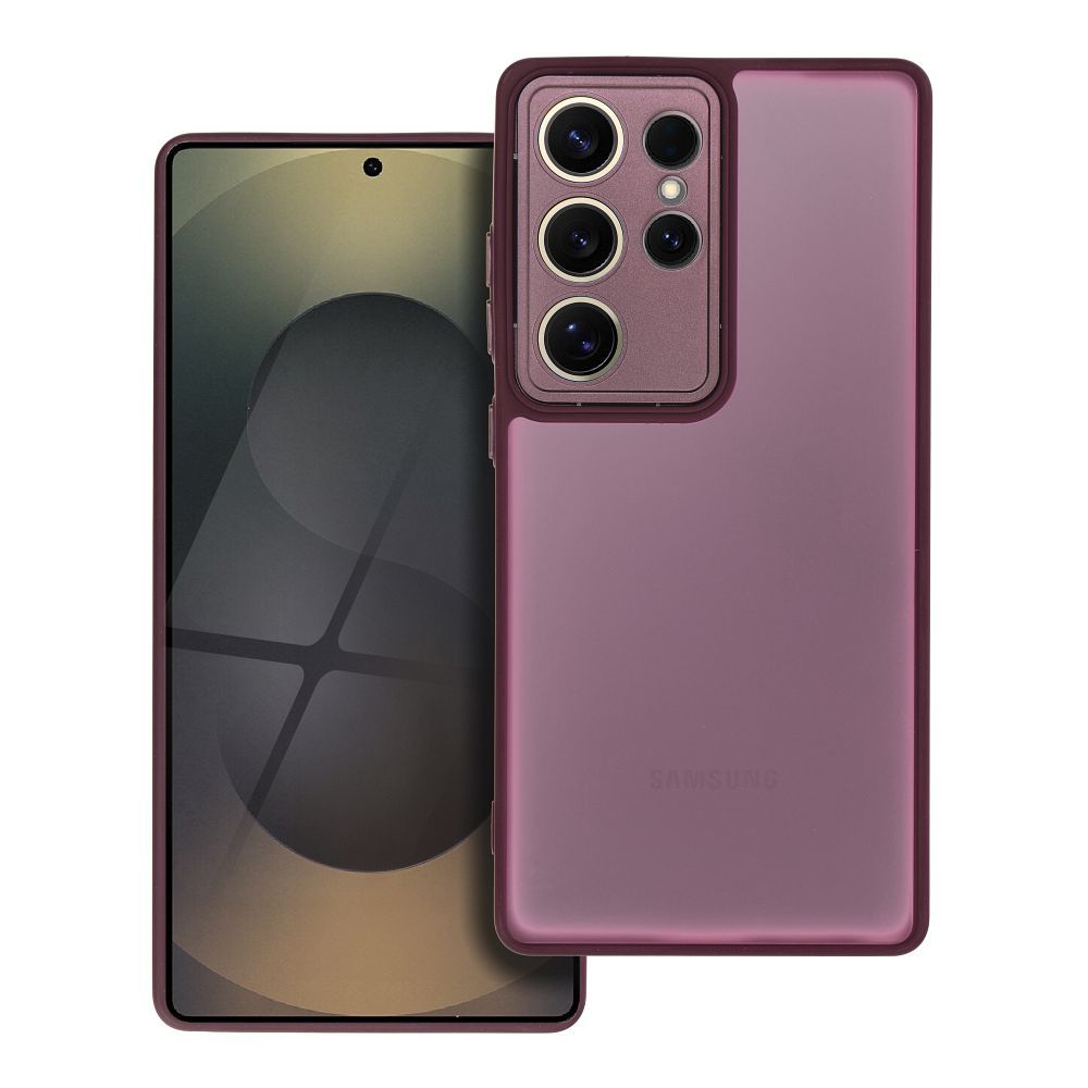VARIETE dėklas telefonui SAMSUNG S25 Ultra violetinis