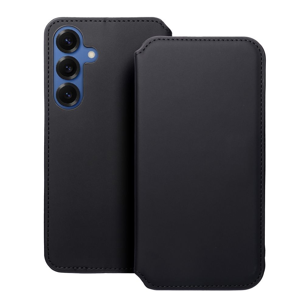 Dėklas telefonui (dviejų kišenių) SAMSUNG S25 - juodas