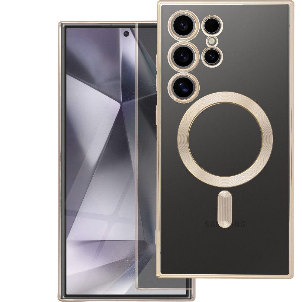 ELECTRO MAG COVER dėklas telefonui su MagSafe SAMSUNG S26 Ultra auksinis