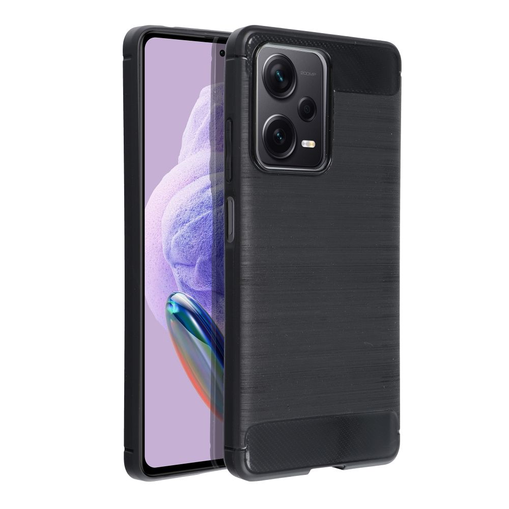 CARBON dėklas telefonui XIAOMI Redmi Note 12 Pro Plus 5G juodas