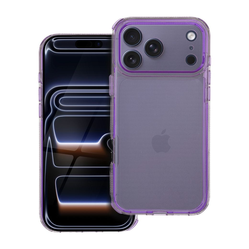 Dėklas telefonui (m) IPHONE 17 Pro Max - šviesiai violetinis (m)
