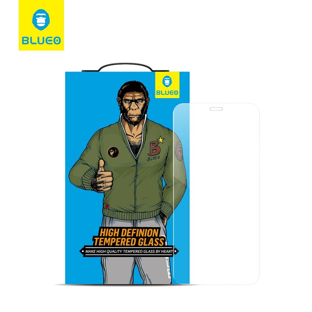 5D Mr. Monkey stiklas - Samsung Galaxy A54 5G juodas (Strong Lite)