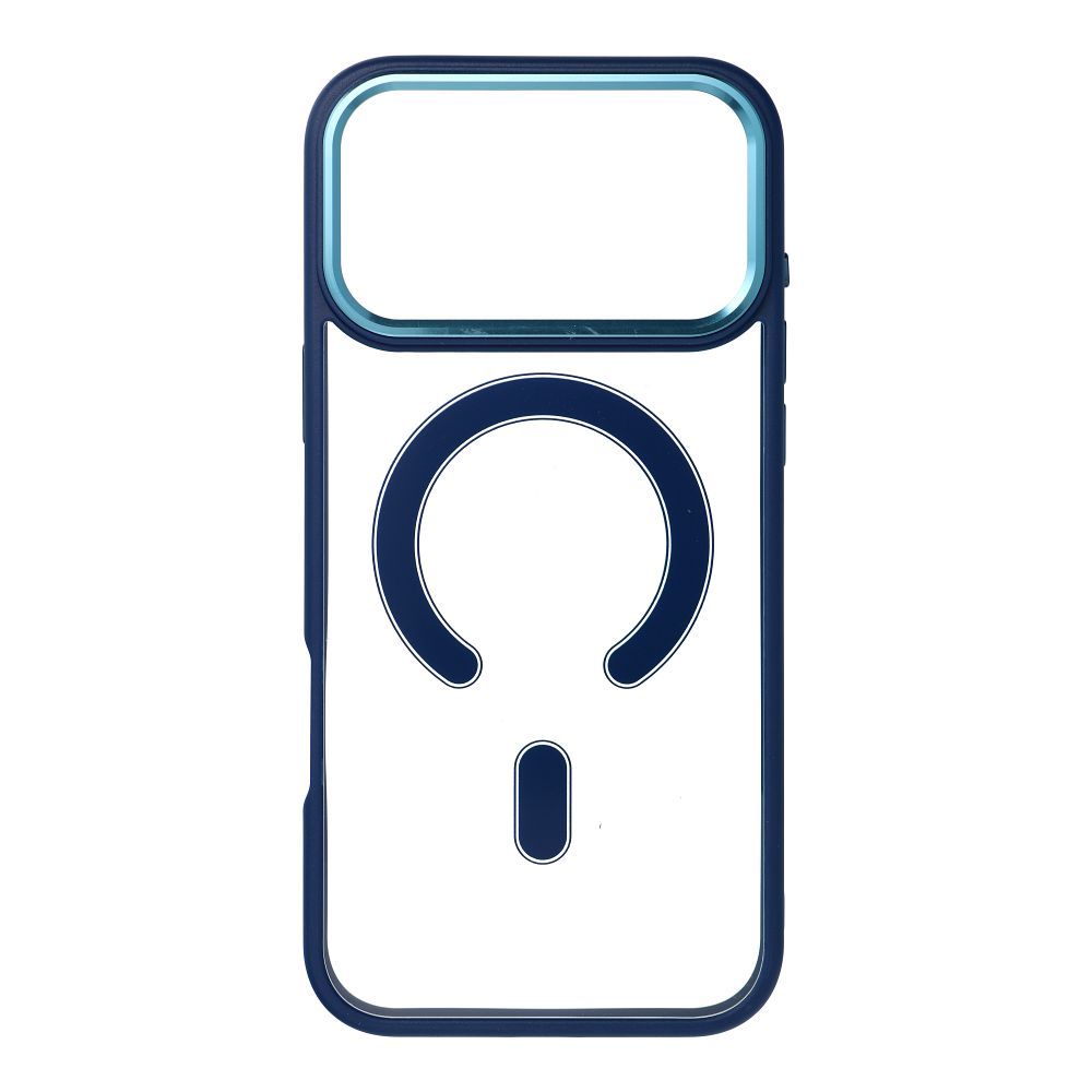 COLOR EDGE MAG COVER magnetinis dėklas telefonui, suderinamas su MagSafe, skirtas IPHONE 17 Pro Max, tamsiai mėlynas