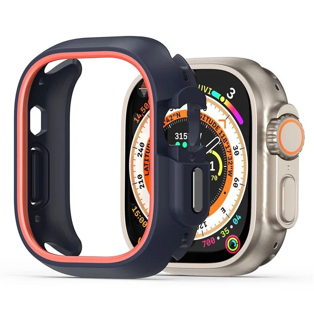 DUX DUCIS dėklas BAMO Apple Watch Ultra / Ultra 2 49 mm vidurnakčio oranžinis