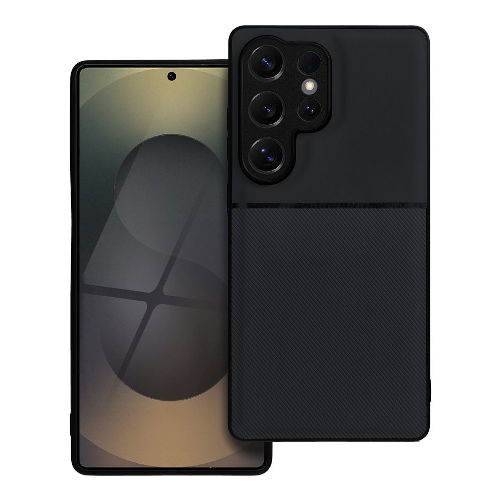 NOBLE dėklas telefonui SAMSUNG S25 Ultra juodas