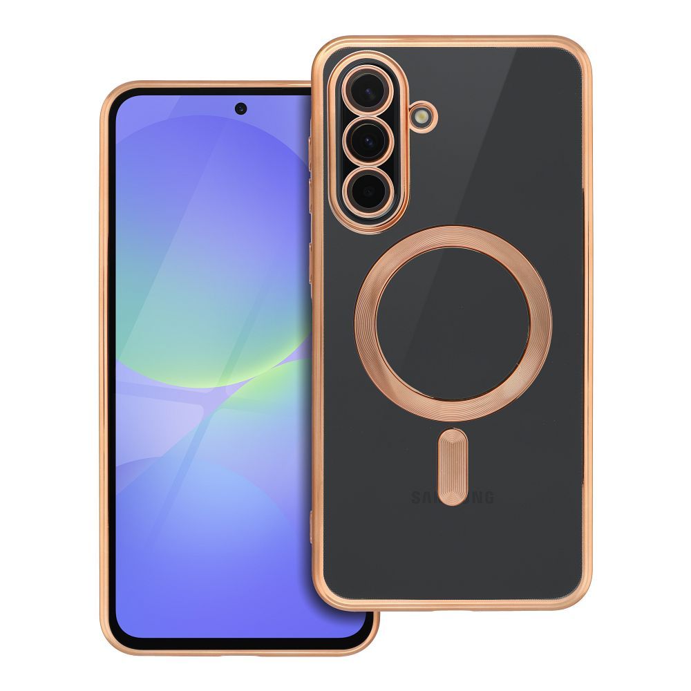 ELECTRO MAG COVER dėklas telefonui suderinamas su Magnetiniu MagSafe SAMSUNG A36 auksinė