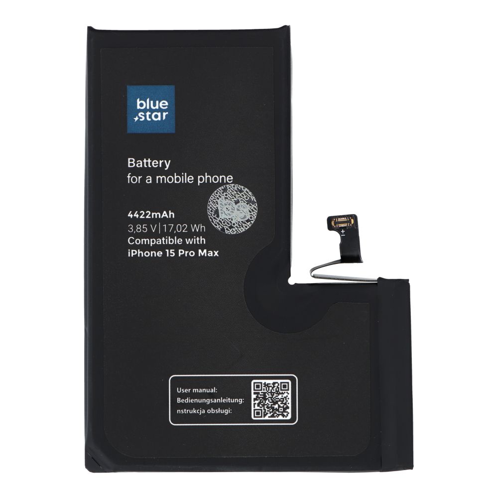 Baterija iPhone 15 PRO MAX 4422 mAh Blue Star HQ