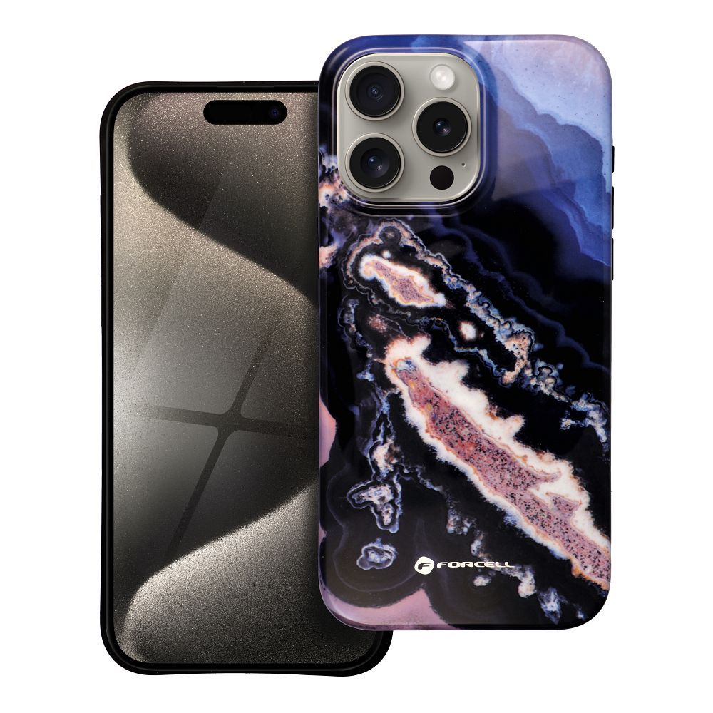 FORCELL F-PROTECT Mirage, karinio standarto išbandytas dėklas telefonui su MagSafe, skirtas IPHONE 15 PRO MAX, auksinės salos spalvos