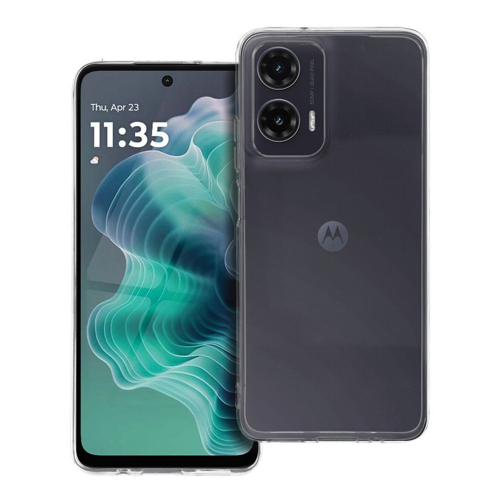 Skaidrus dėklas telefonui 2 mm MOTOROLA G35 5G permatomas
