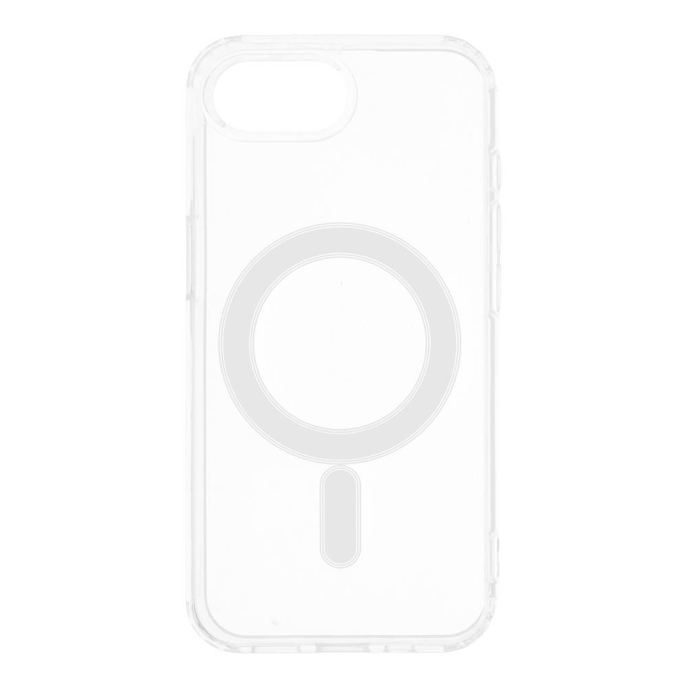 CLEAR MAG COVER dėklas suderinamas su Magnetiniu IPHONE 16E (SE 4 2025) skaidrus