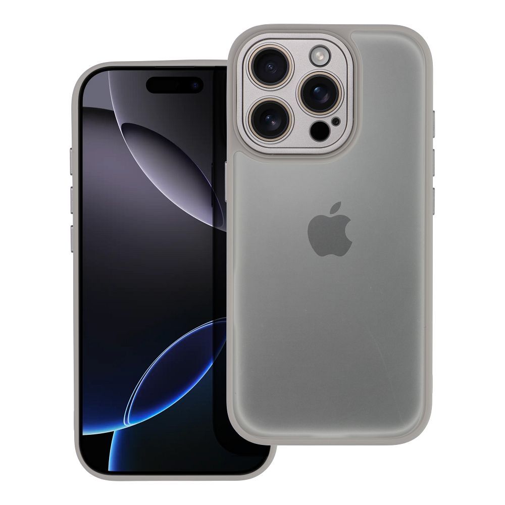 VARIETE dėklas telefonui IPHONE 16 Pro plieninis