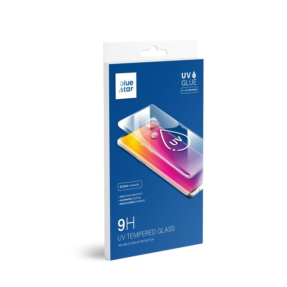 UV Blue Star grūdintas stiklas 9H – SAMSUNG Galaxy S23 Ultra