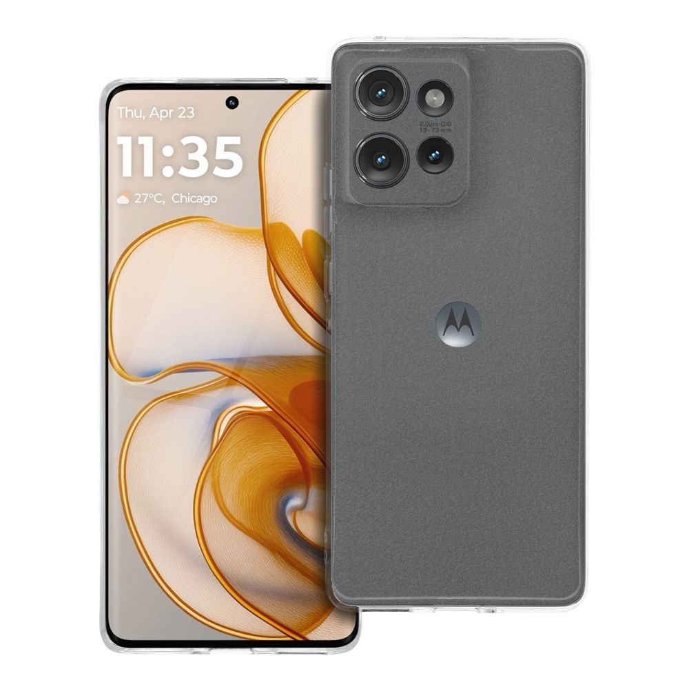 Skaidrus dėklas 2 mm MOTOROLA EDGE 50 skaidrus