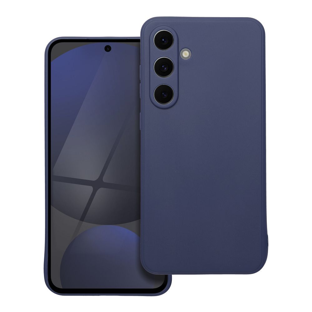 Matinis dėklas telefonui SAMSUNG S24 FE mėlynas