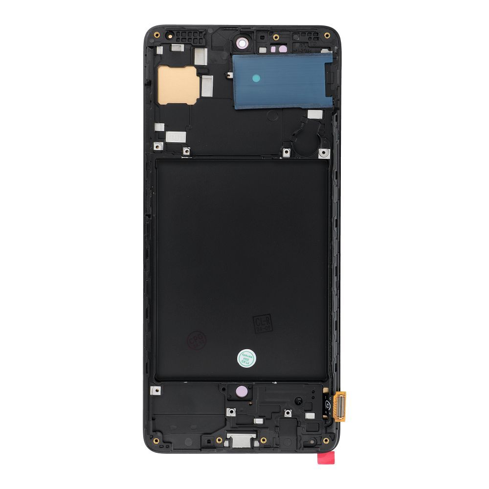 FixCell LCD Ekranas SAMSUNG A71 4G A715 OLED su rėmu