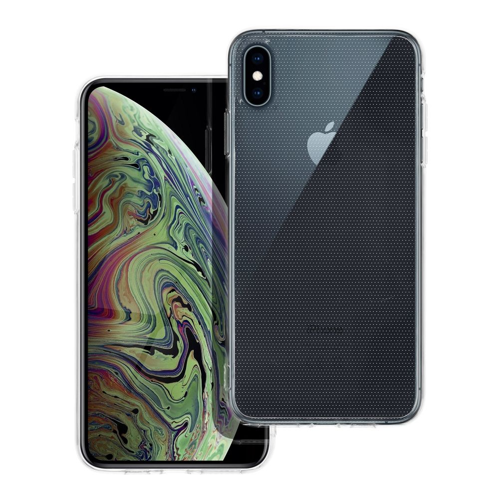 Dėklas telefonui 2 mm, skaidrus IPHONE XS Max (kamera apsauga)