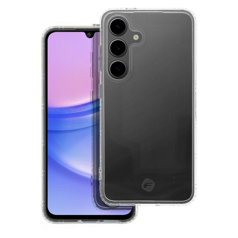 FORCELL F-PROTECT ilgalaikis plonas dėklas SAMSUNG A15 - skaidrus