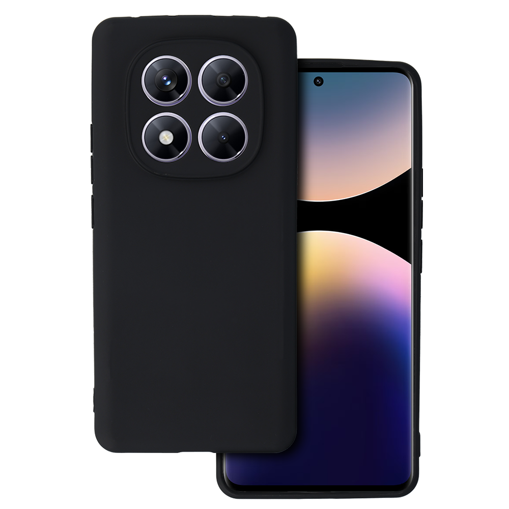 Matinis dėklas telefonui (m) juodas (m) - skirtas XIAOMI Redmi Note 14 Pro 5G