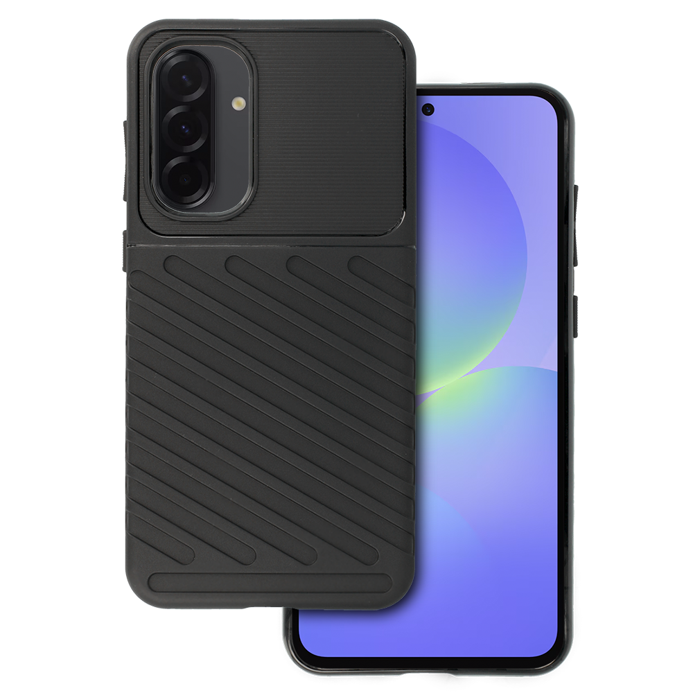 Thunder dėklas telefonui Samsung Galaxy A36 5G juodas