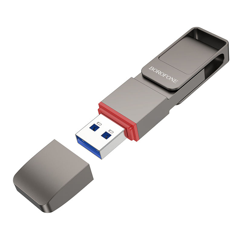 Borofone atmintukas BUD8 Spirit USB 3.2 + Type C 64GB