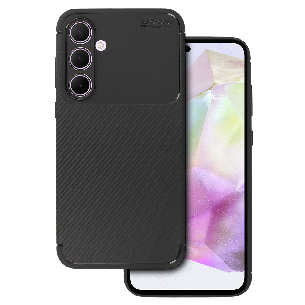 Tel Protect Carbon Elite skirtas Samsung Galaxy A35 5G juodas