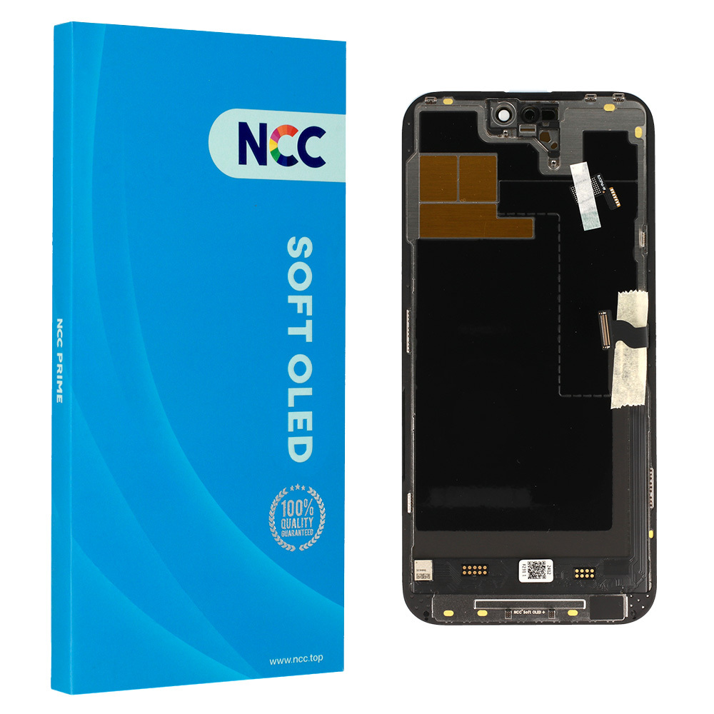 Minkštas OLED ekranas NCC Iphone 14 Pro Max juodas IC 120Hz