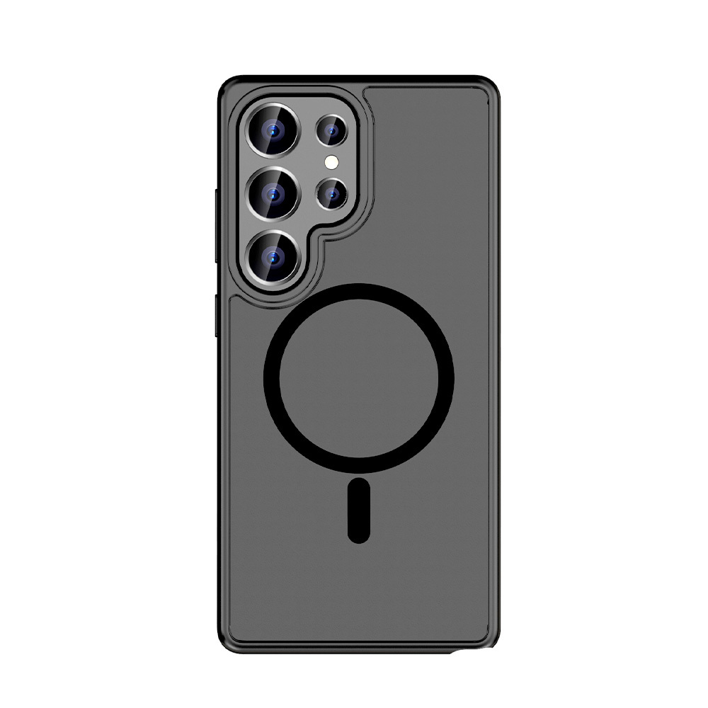 Rock Guard Touch Matte Series Magnetinis Dėklas telefonui Samsung Galaxy S25 Ultra pilkas