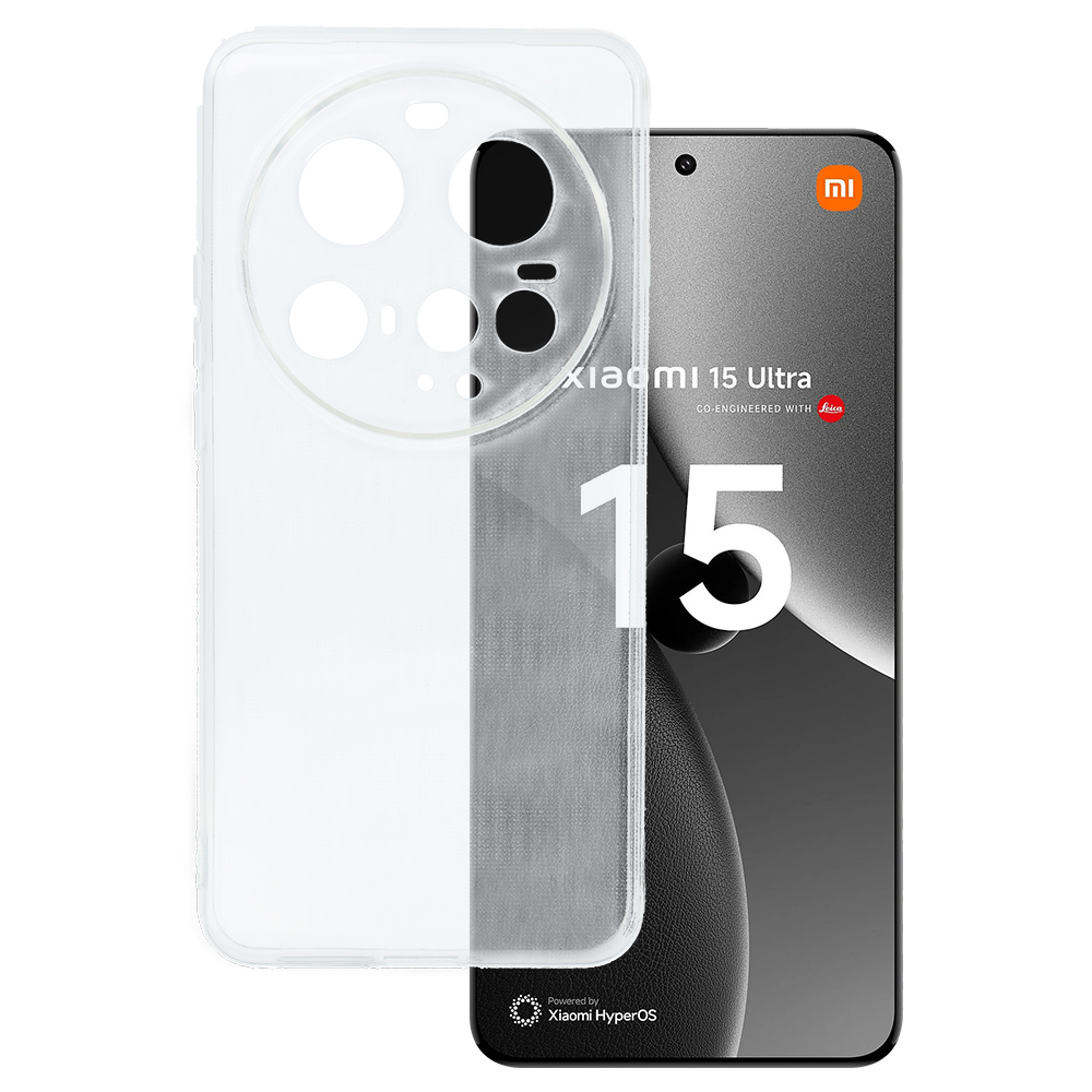 Galinio dangtelio dėklas 2 mm tobulas XIAOMI 15 Ultra 5G permatomas
