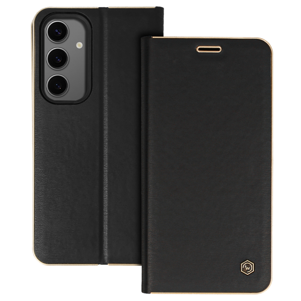 Wonder Frame dėklas telefonui Samsung Galaxy S24 juodas