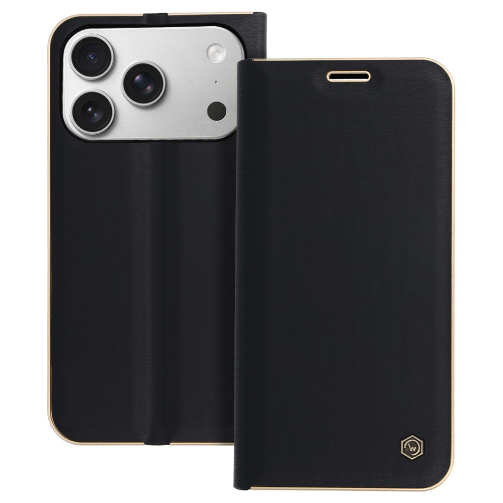 Wonder Frame dėklas Iphone 17 Pro Max juodas