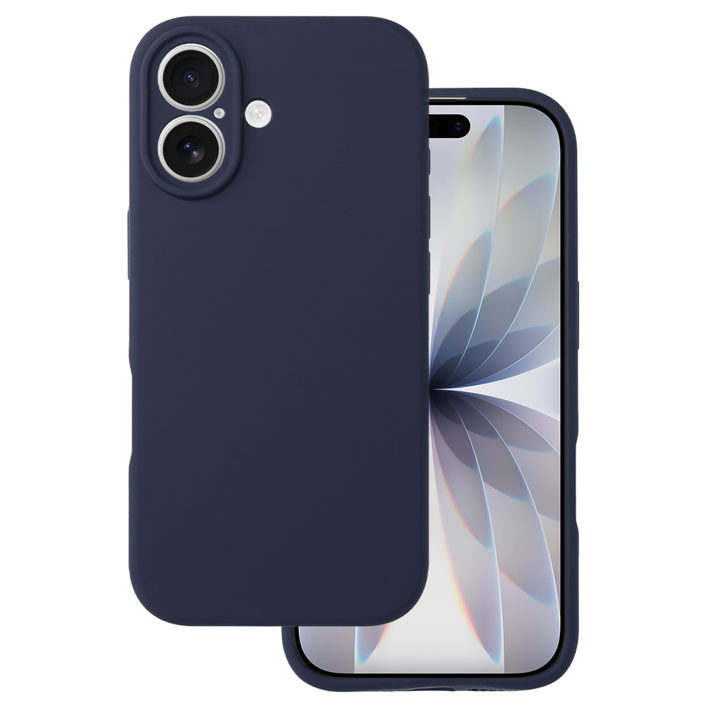 Silicone Lite dėklas telefonui iPhone 17 tamsiai mėlynas