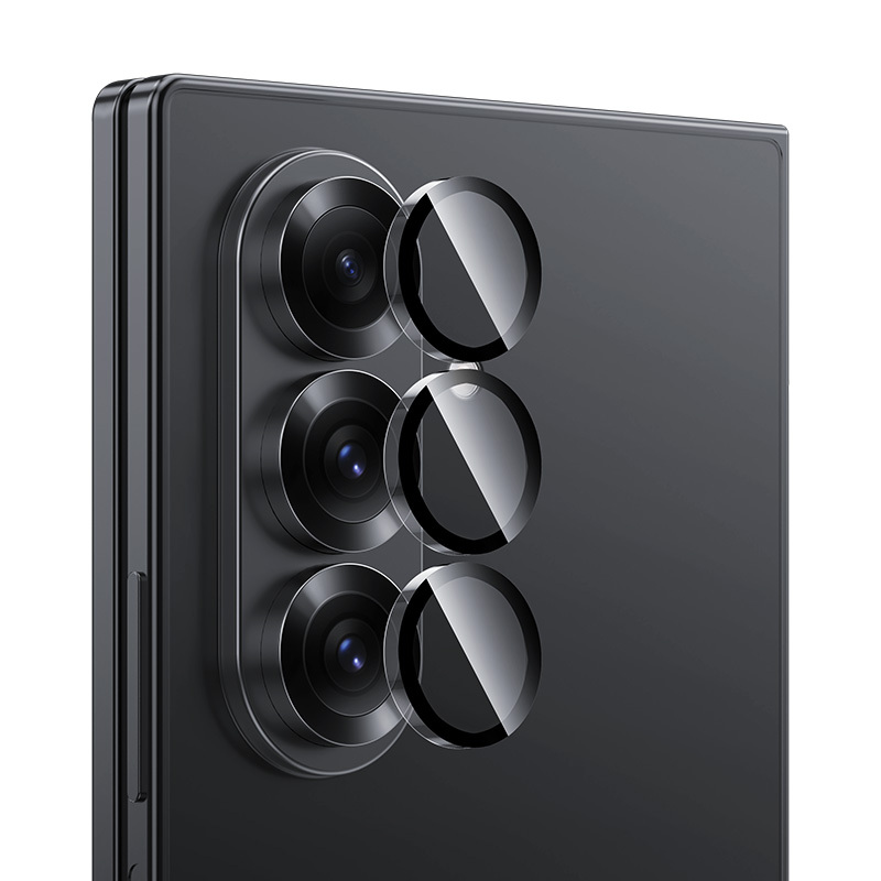 Benks Grūdintas stiklas Glass Warrior Objektyvo apsauginis stiklas kamerai Samsung Galaxy Z Fold 7 (lęšio 3 vnt.) skaidrus