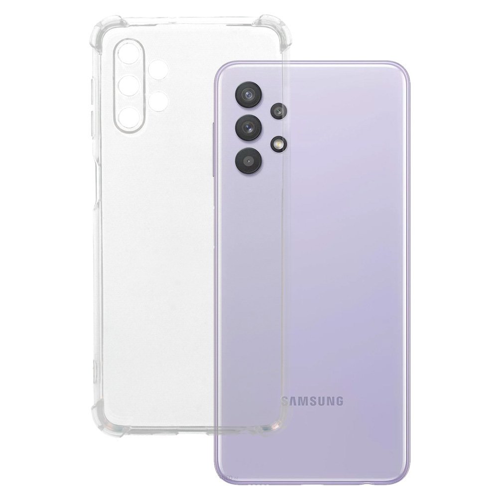 Dėklas telefonui Clin Anti Shock 1,5mm Samsung Galaxy A32 5G skaidrus