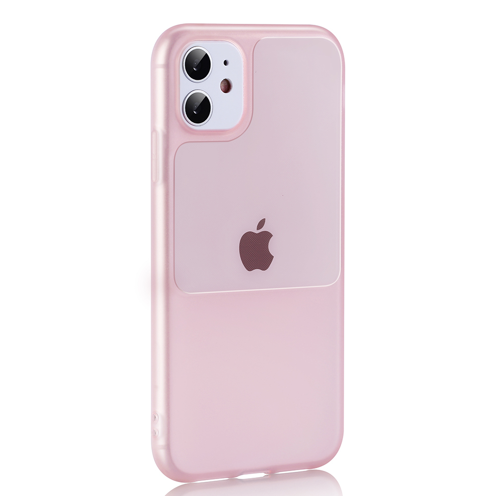 TEL PROTECT lango dėklas telefonui Iphone 12 Pro Max rožinis
