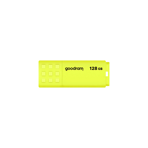 GOODRAM UME2 USB atmintukas - 128GB USB 2.0 geltonas