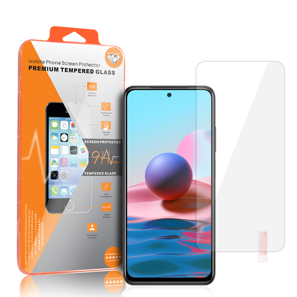 Grūdintas stiklas Oranžinis Xiaomi Redmi Note 10/Note 10S/Poco M5S