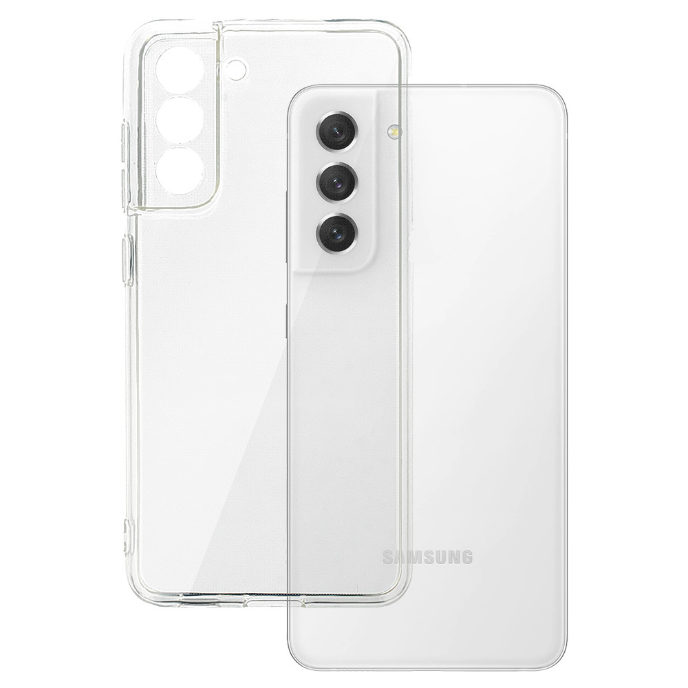 Galinė dėklas 2 mm Puikiai tinka SAMSUNG GALAXY S21 FE PERMATOMAS