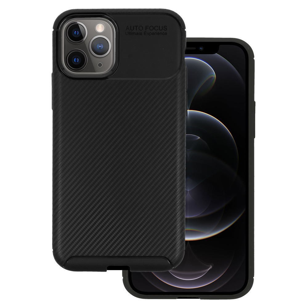 Vennus Carbon Elite dėklas telefonui Iphone 11 Pro juodas