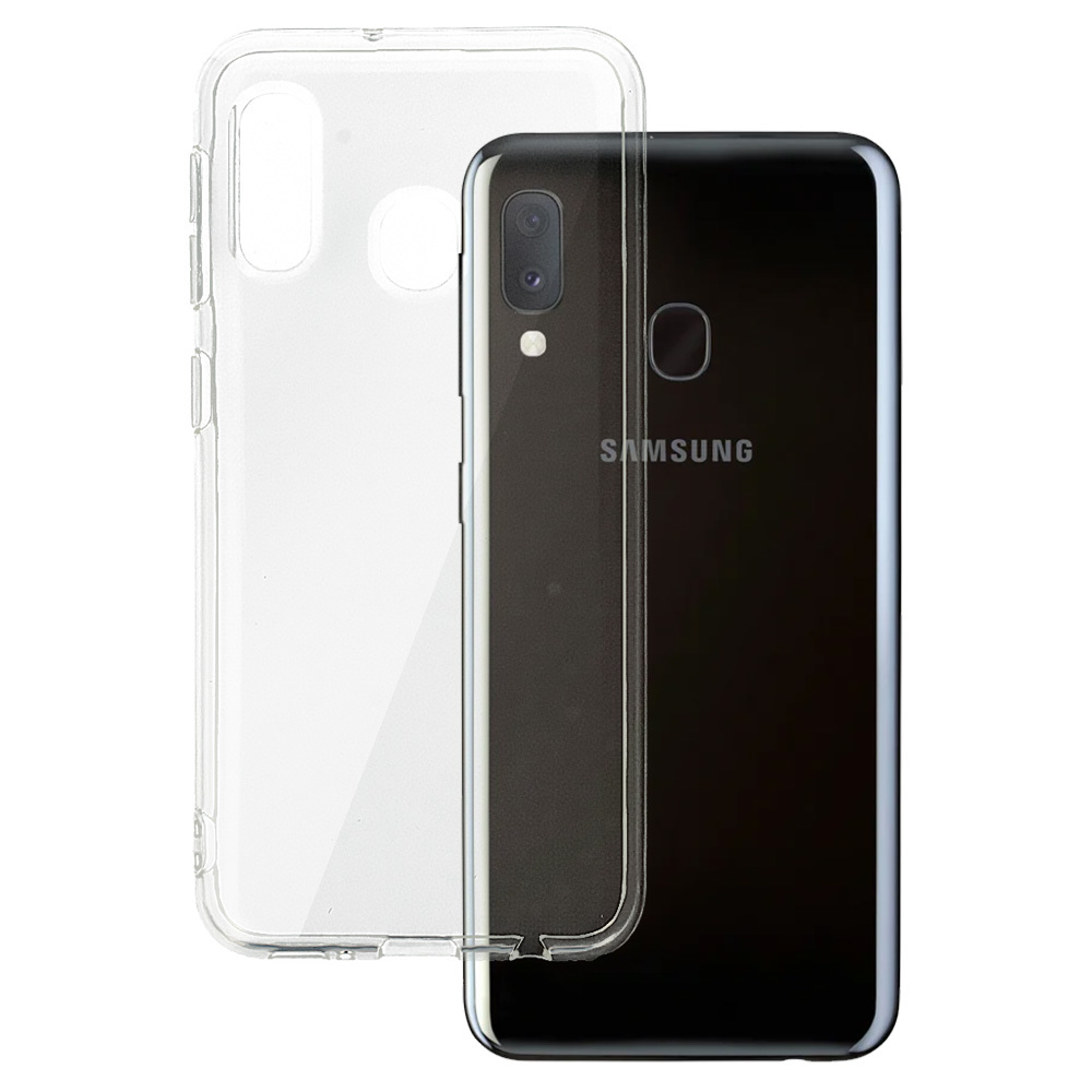 Galinė dėklas 2 mm Perfect SAMSUNG GALAXY A20E permatomas