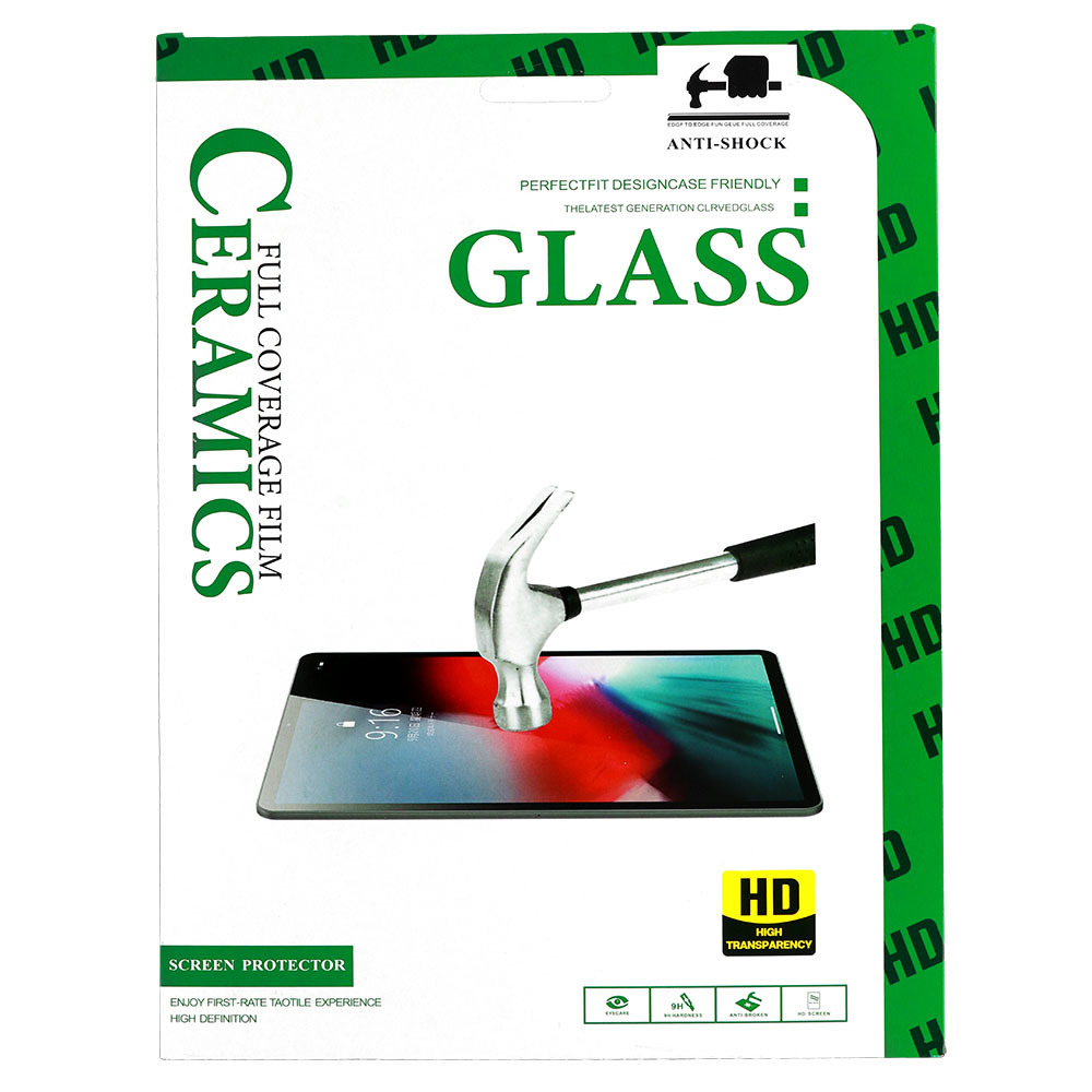 Apsauginis stiklas HARD CERAMIC IPAD AIR 10,9 CALI juodas