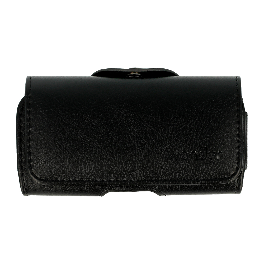 WONDER Pro Dėklas ant diržo (Dydis 13) skirtas iPhone 7/8/11 Pro/12 Mini/13 Mini/SE 2020/SE 2022/X/XS - juodas