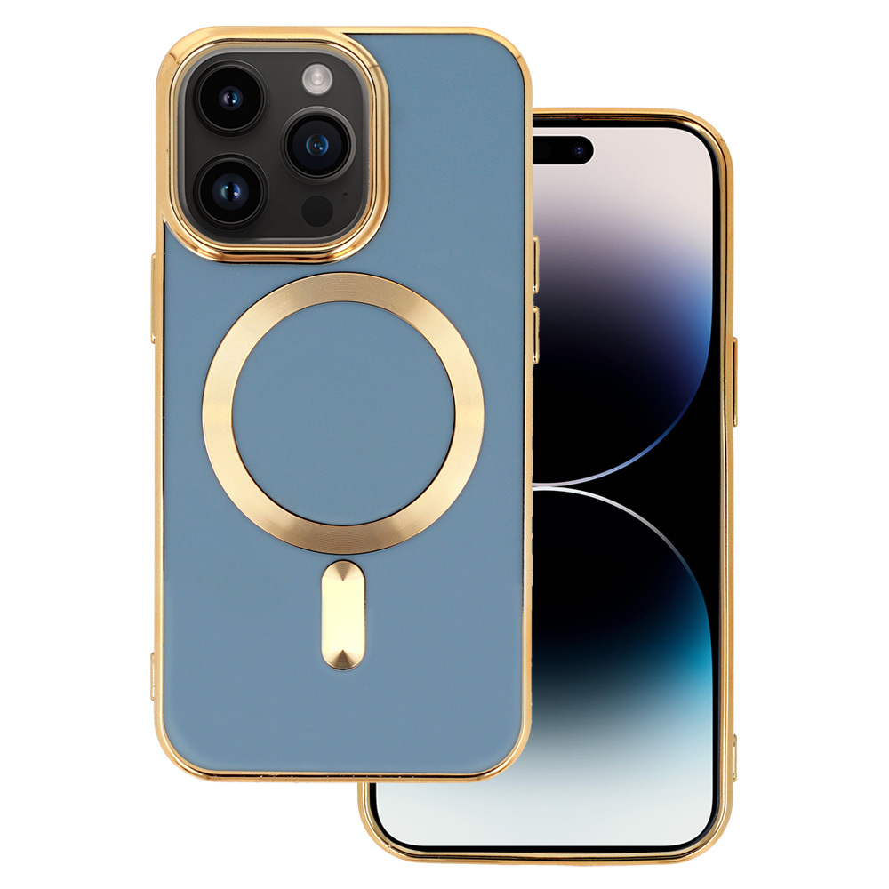 Beauty Magnetinis dėklas telefonui Iphone 13 Pro Max mėlyna